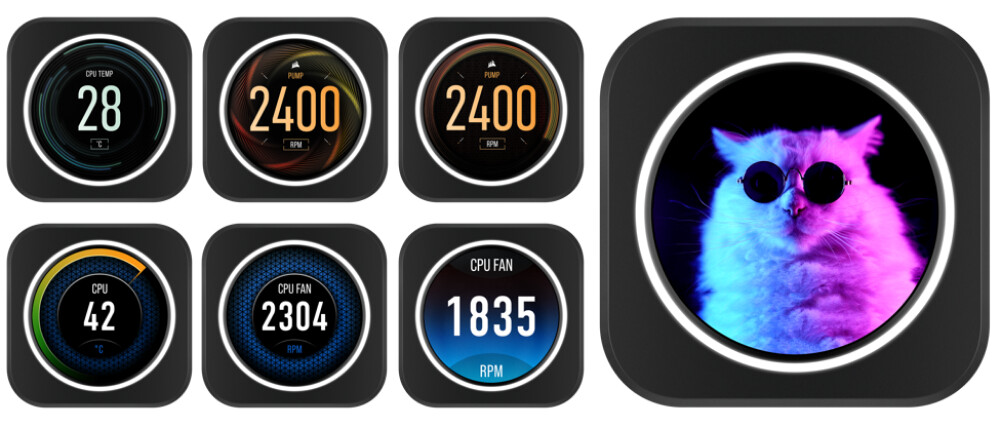 iCue H150i Elite LCD