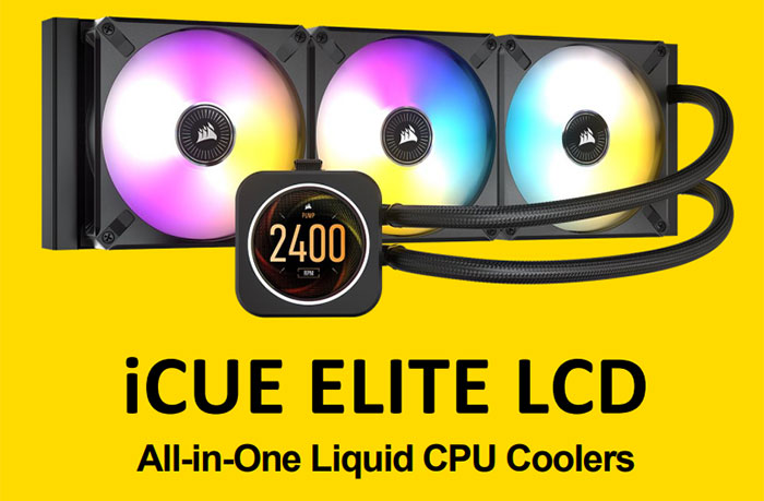 iCue H150i Elite LCD