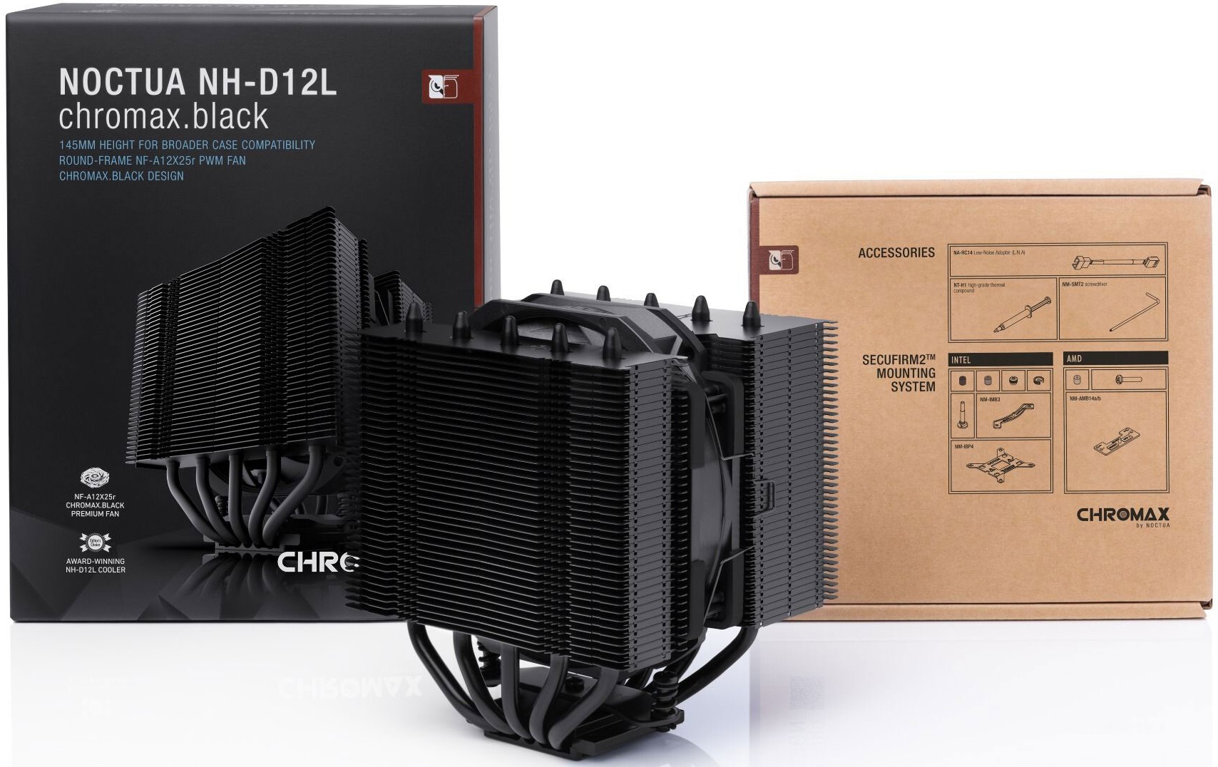 Noctua NH-D12L chromax.black