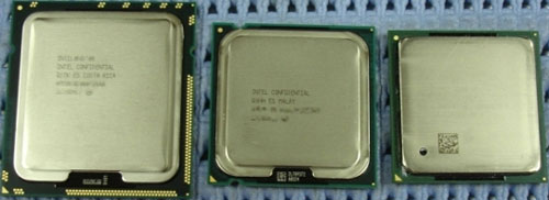 Intel Core i7 XE 965 LGA1366 сравнение с предыдущими процессорами