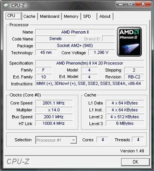 Процессор Phenom II X4 20 Процессор Phenom II X4 20