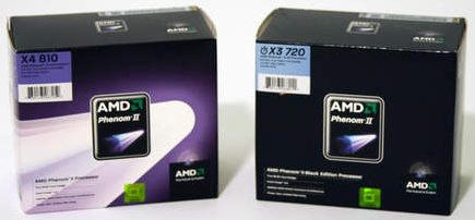 Phenom X3 and X2 boxes Phenom X3 and X2 boxes