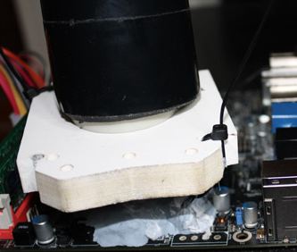 Intel Atom 330 экстремальное охлаждение