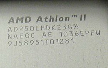 Athlon II X2 250e