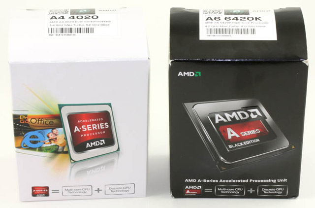 Процессоры AMD A4-4020 и A6-6420K Процессоры AMD A4-4020 и A6-6420K