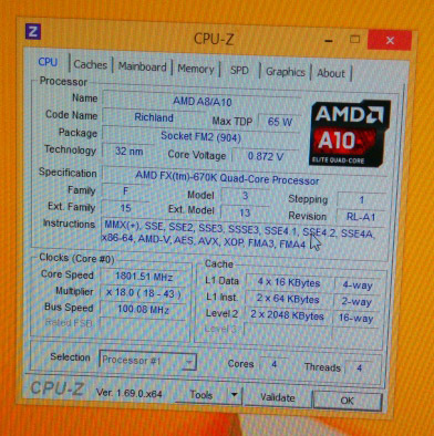 процессор AMD FX-670K