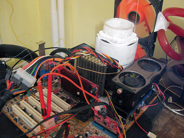 Рекорд разгона процессоров AMD K7