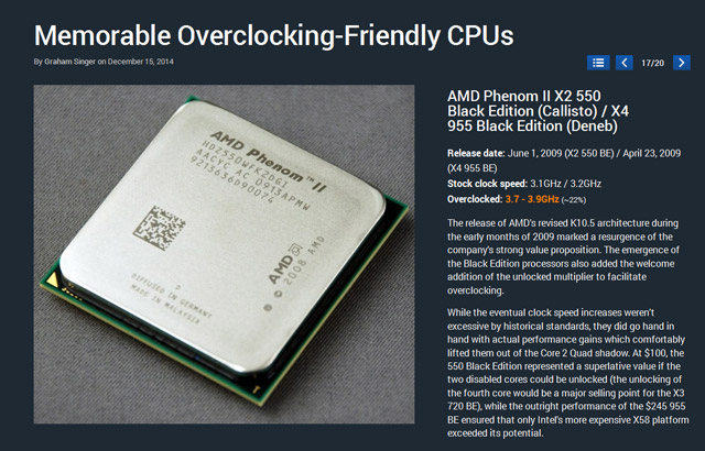 оверклокерские процессоры
