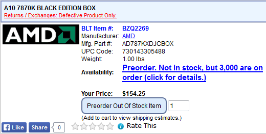 A10-7870K — цена A10-7870K — цена