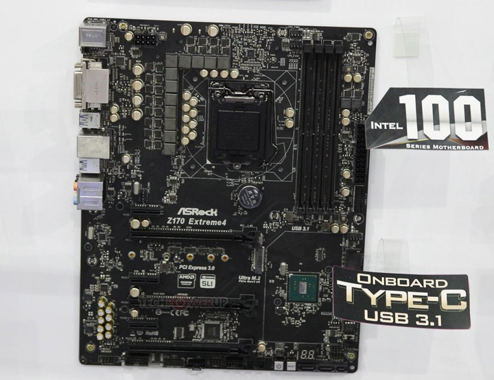 Материнская плата ASRock Z170 Extreme4 Материнская плата ASRock Z170 Extreme4