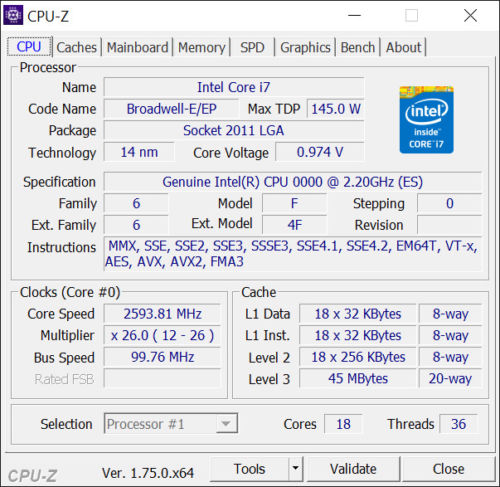 Intel Xeon E5-2600 V4