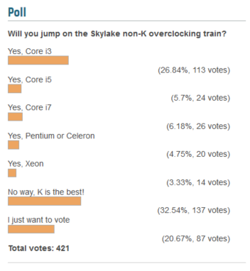 Разгон Skylake-S