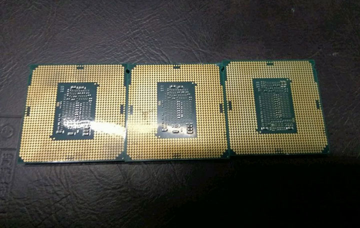 Фотографии процессоров Intel Core i3-8800K