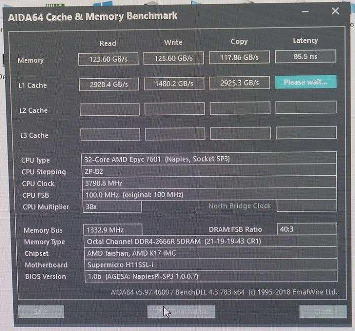 Разгон AMD EPYC 7601