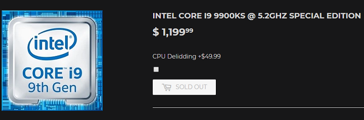 Intel Core i9-9900KS