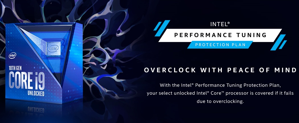 Intel предлагает оверклокерам застраховать процессоры Comet Lake-S