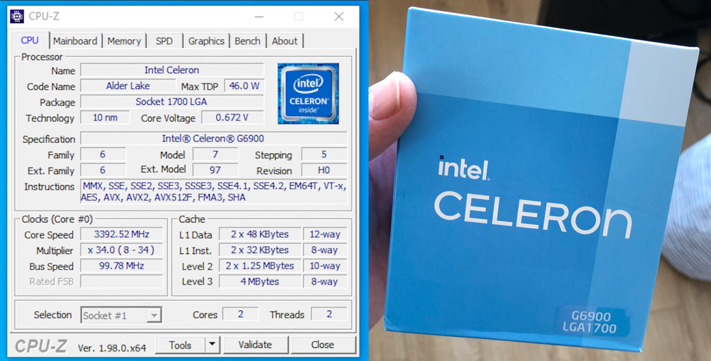 Celeron G6900 