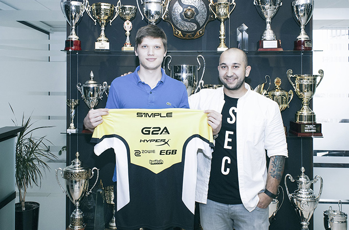 s1mple вступает в Natus Vincere