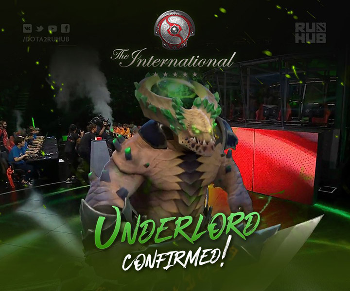 Анонсирован новый герой в Dota 2 - Underlord