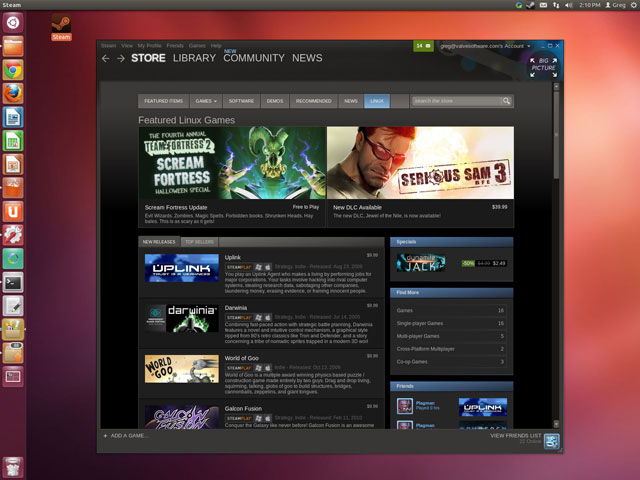 Steam for Linux Steam for Linux