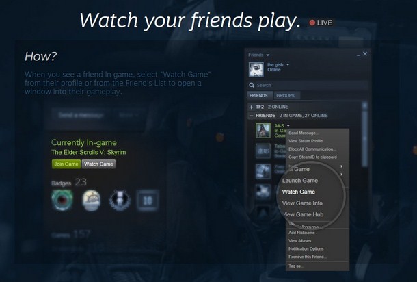 Steam Broadcasting Steam Broadcasting