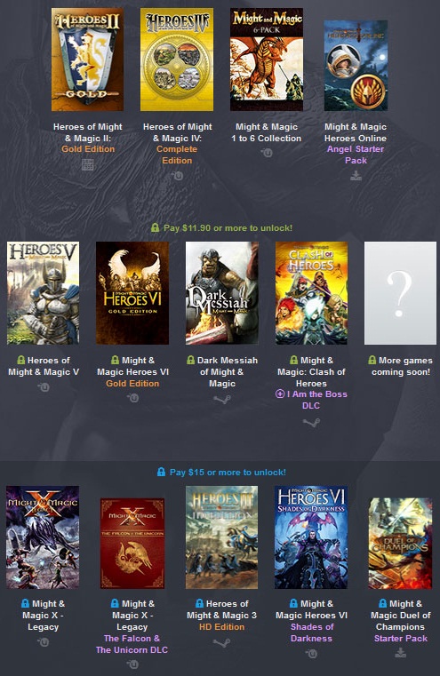 Humble Might & Magic Bundle Humble Might & Magic Bundle