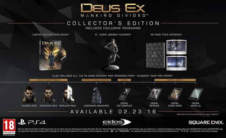 Deus Ex: Mankind Divided — Day One Edition