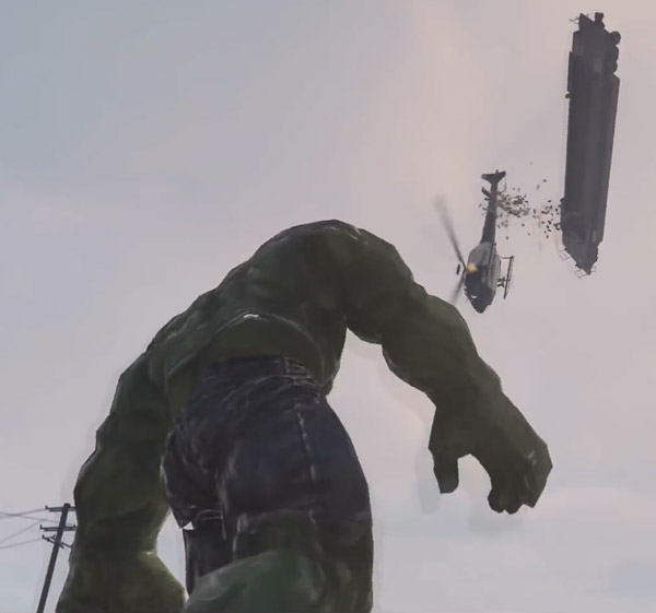 GTA V The Hulk Mod