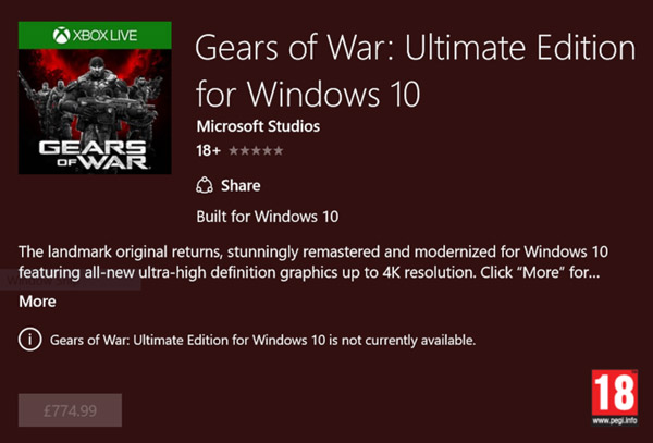 Gears of War: Ultimate Edition