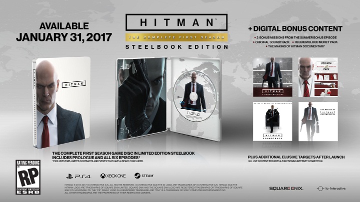 Hitman: The Complete First Season Day One Steelbook Edition