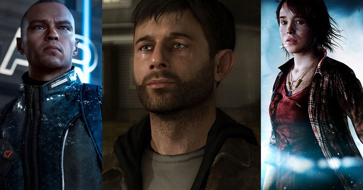 Heavy Rain, Detroit: Become Human, Beyond: Two Souls