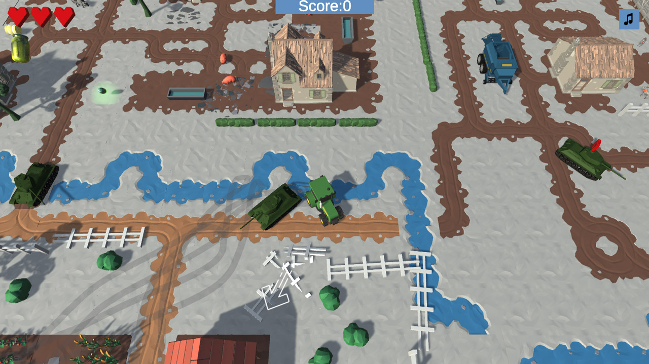 Farmers Stealing Tanks