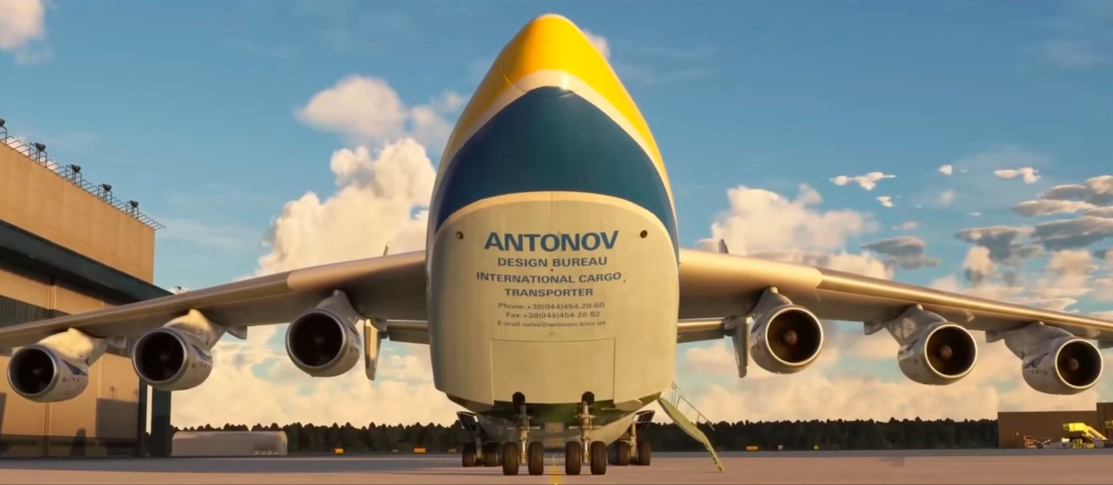 В Microsoft Flight Simulator появится украинский самолет Ан-225 «Мрия»