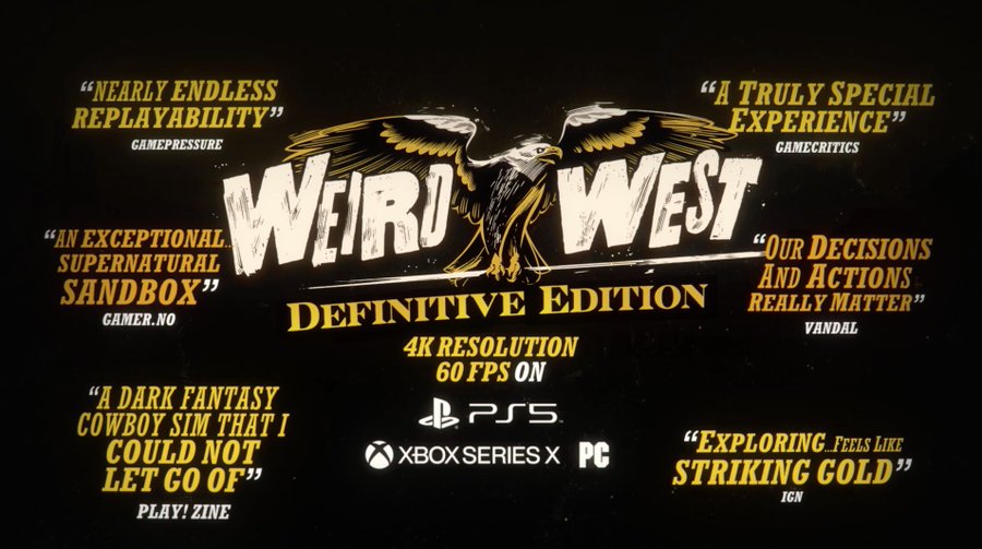 Игра Weird West будет обновлена до версии Definitive Edition