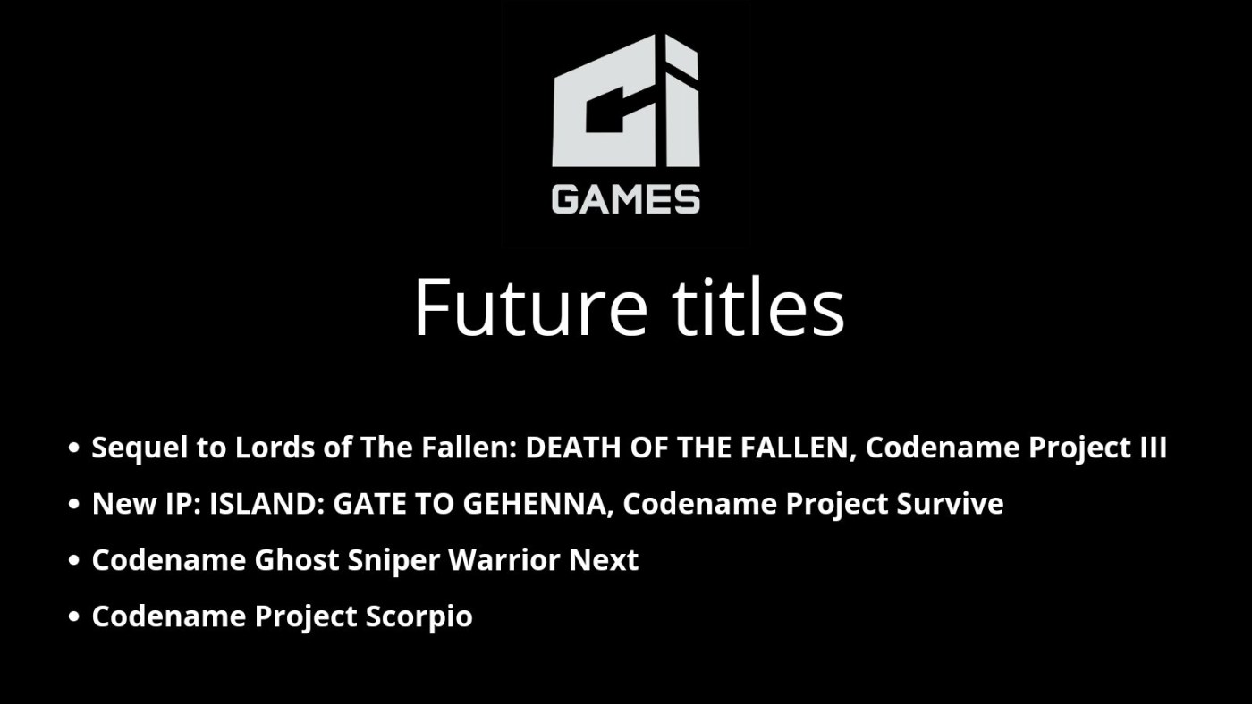 CI Games уже планирует продолжение Lords of The Fallen