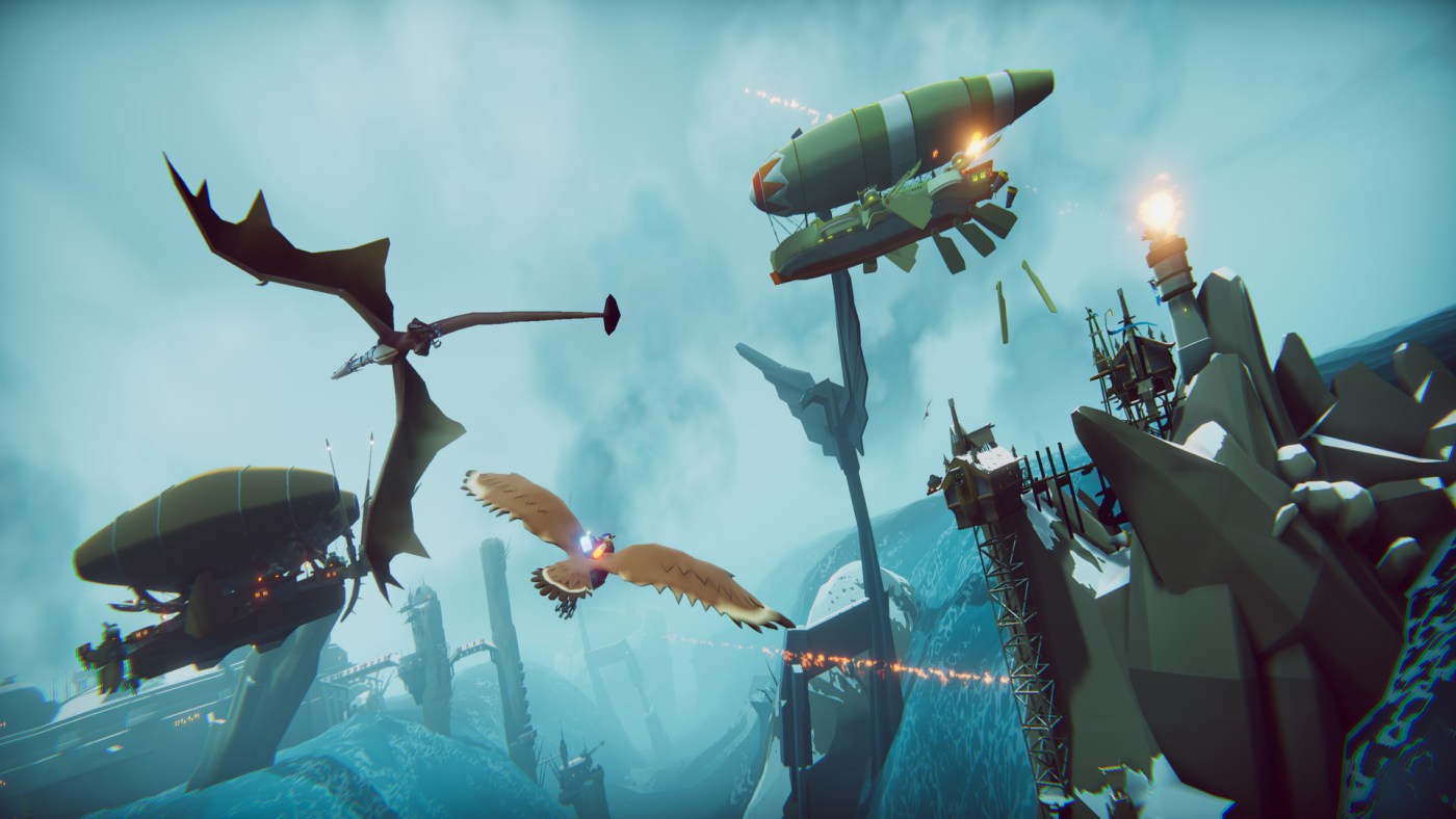 В Epic Games Store дарят необычный экшен The Falconeer