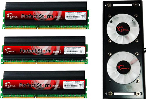 Оперативная память G.Skill Perfect Storm DDR3-2000 3GB/6GB Оперативная память G.Skill Perfect Storm DDR3-2000 3GB/6GB