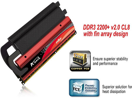 A-Data XPG Plus DDR3-2200+