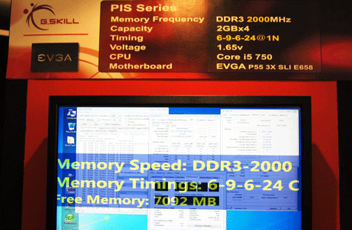 оперативная память G.Skill PIS DDR3-2000 оперативная память G.Skill PIS DDR3-2000