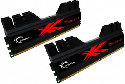 комплект оперативной памяти G.Skill Trident DDR3-2500 комплект оперативной памяти G.Skill Trident DDR3-2500