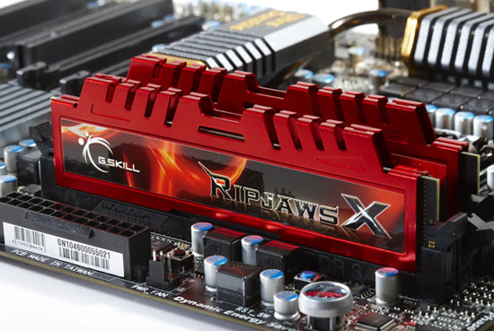 DDR3 G.Skill RipjawsX Red