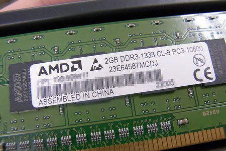 DDR3 AMD