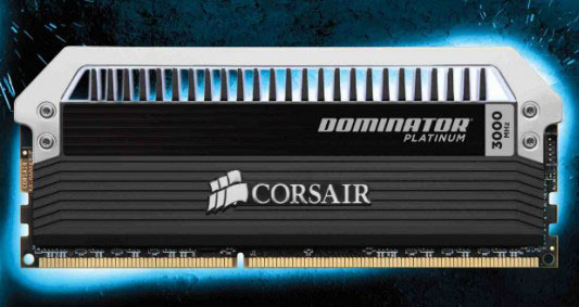 Corsair Dominator Platinum DDR3-3000 Corsair Dominator Platinum DDR3-3000