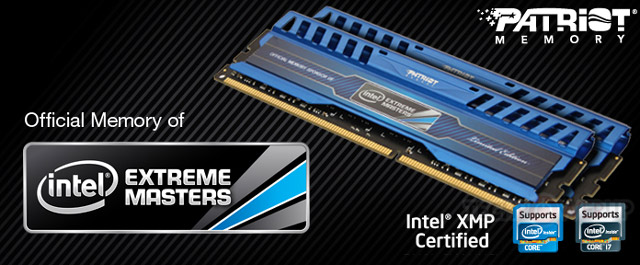 DDR3 Patriot Intel Extreme Masters Limited Edition