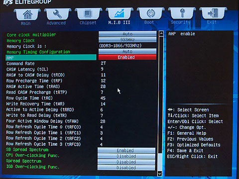 ECS - AMP (AMD Memory Profile)