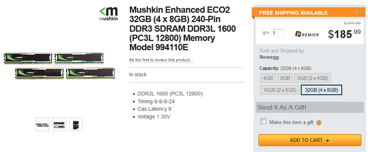 Mushkin Eco2 Mushkin Eco2