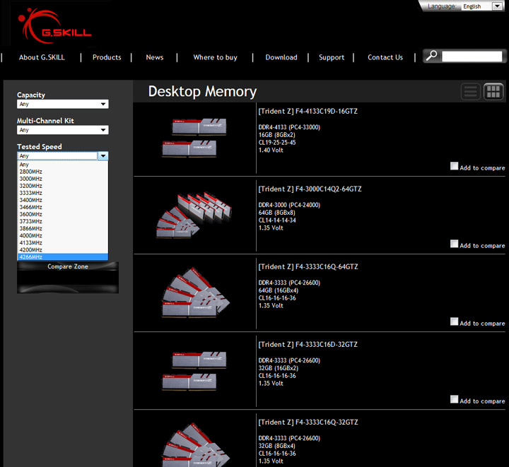 G.Skill Trident Z DDR4-4333