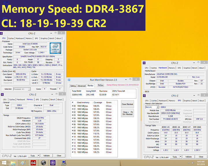 Trident Z ddr 3866