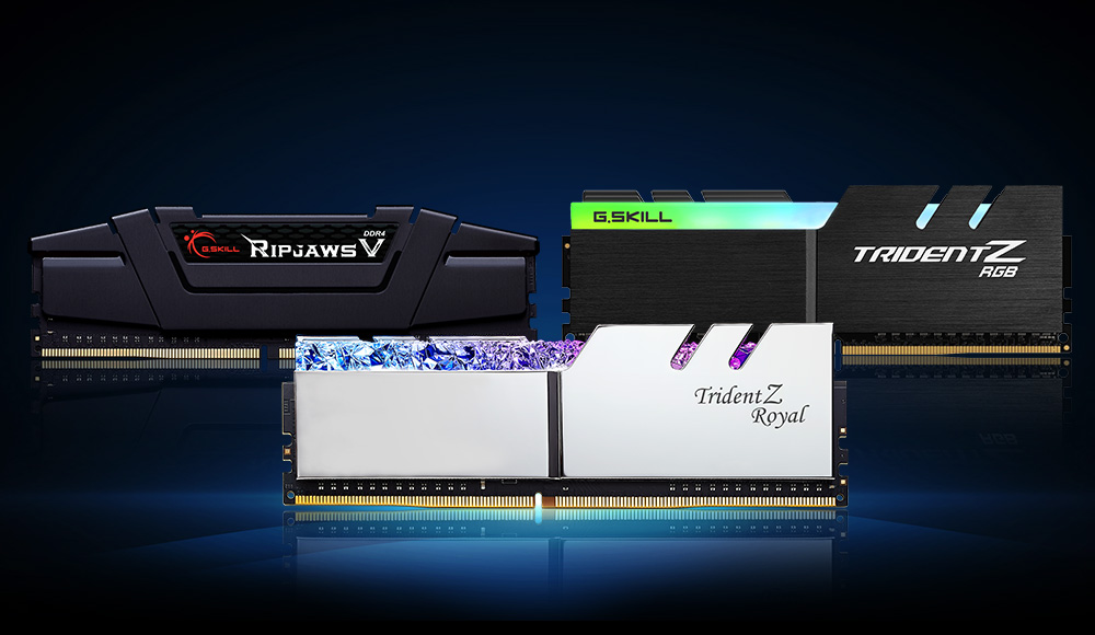 Trident Z Royal, Trident Z RGB, Ripjaws V