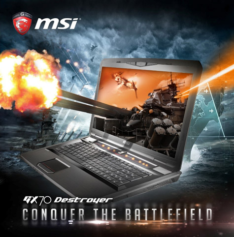 Ноутбуки MSI GX60/GX70 Destroyer